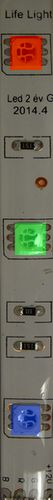 Led szalag 30 led/m ,RGB 5050 chip, RGB, IP65
