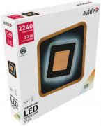  Avide Oyster Timber mini, 32W, 2240 lumen, CCT, 3 kapcsolsi md