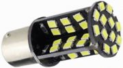  Auts LED BA15YD, 60 Led, 5W, 450 Lumen, fk+helyzetjelz, Piros