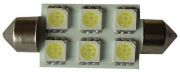  Auts LED Sofita, 6 Led, 1,5W, 100 Lumen, hideg fehr