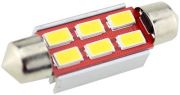  Auts LED Sofita, 6 Led, 2W, 150 Lumen, CANBUS, hideg fehr