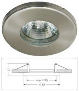 Led spot lmpatest, FIX, IP44, Matt Krm