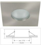 Led spot lmpatest FIX, IP65 Matt krm, ngyzet