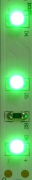  Led szalag 60 led/m 2835 chip, zld, IP20
