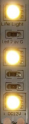  Led szalag 60 led/m,5050 chip, meleg fehr, IP20