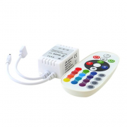  RGB led szalag vezrl, 72W, infrs, 24 gombos