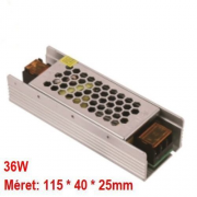  LED tpegysg 230/12V DC, 36W, 3A, fmhzas