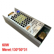  LED tpegysg 230/12V DC, 60W, 5A, fmhzas