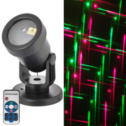  Karcsonyi lzer projector, piros/zld